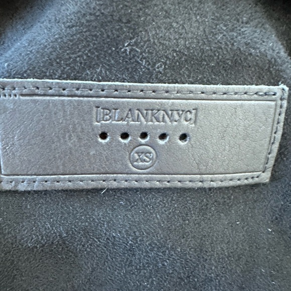 NWT BLANK NYC | Black Cloud Nine Drape Jacket - Size XS - Picture 5 of 6